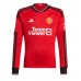 Manchester United Donny van de Beek #34 Koszulka Podstawowych 2023-24 Długi Rękaw